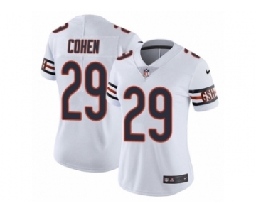 Women's Nike Chicago Bears #29 Tarik Cohen Vapor Untouchable Limited White NFL Jersey