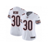 Women's Nike Chicago Bears #30 B.W. Webb Vapor Untouchable Limited White NFL Jersey