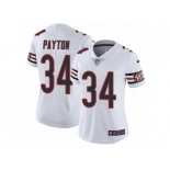 Women's Nike Chicago Bears #34 Walter Payton Vapor Untouchable Limited White NFL Jersey