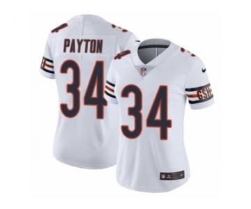 Women's Nike Chicago Bears #34 Walter Payton Vapor Untouchable Limited White NFL Jersey