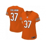 Women's Nike Chicago Bears #37 Bryce Callahan Limited Orange Alternate NFL Jersey