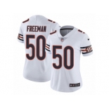 Women's Nike Chicago Bears #50 Jerrell Freeman Vapor Untouchable Limited White NFL Jersey