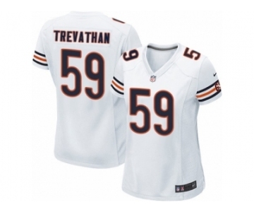 Women's Nike Chicago Bears #59 Danny Trevathan Limited White NFL Jersey