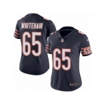 Women's Nike Chicago Bears #65 Cody Whitehair Limited Navy Blue Rush NFL Jersey