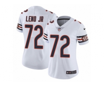 Women's Nike Chicago Bears #72 Charles Leno Vapor Untouchable Limited White NFL Jersey