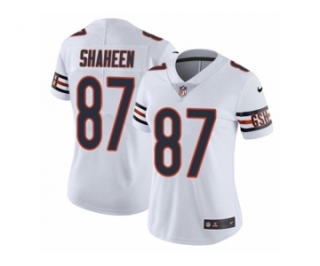 Women's Nike Chicago Bears #87 Adam Shaheen Vapor Untouchable Limited White NFL Jersey