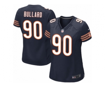 Women's Nike Chicago Bears #90 Jonathan Bullard Game Navy Blue Team Color NFL Jersey