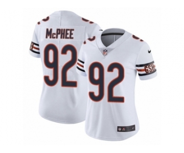 Women's Nike Chicago Bears #92 Pernell McPhee Vapor Untouchable Limited White NFL Jersey