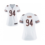 Women's Nike Chicago Bears #94 Leonard Floyd White NFL Jersey