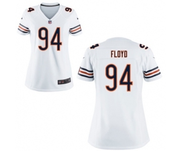 Women's Nike Chicago Bears #94 Leonard Floyd White NFL Jersey