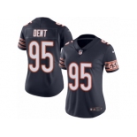 Women's Nike Chicago Bears #95 Richard Dent Limited Navy Blue Rush NFL Jersey