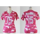 nike women nfl jerseys chicago bears #15 marshall pink[fashion camo]