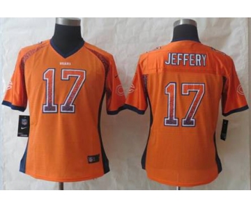 nike women nfl jerseys chicago bears #17 jeffery orange[Elite drift fashion]