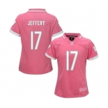 nike women nfl jerseys chicago bears #17 jeffery pink[nike 2015]