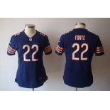 nike women nfl jerseys chicago bears #22 matt forte blue[nike]