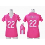 nike women nfl jerseys chicago bears #22 matt forte pink[draft him ii top]