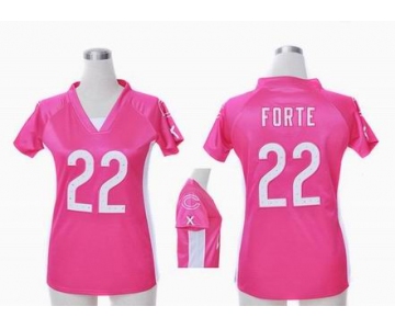 nike women nfl jerseys chicago bears #22 matt forte pink[draft him ii top]