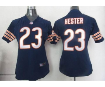 nike women nfl jerseys chicago bears #23 hester blue[nike]