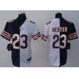 nike women nfl jerseys chicago bears #23 hester white-blue[nike split]