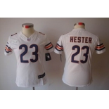 nike women nfl jerseys chicago bears #23 hester white[nike limited]