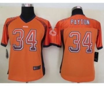 nike women nfl jerseys chicago bears #34 walter payton orange[Elite drift fashion]