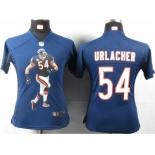 nike women nfl jerseys chicago bears #54 urlacher blue[portrait fashion]