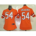 nike women nfl jerseys chicago bears #54 urlacher orange[nike]