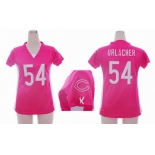 nike women nfl jerseys chicago bears #54 urlacher pink[draft him ii top]