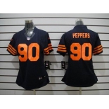 nike women nfl jerseys chicago bears #90 peppers blue[nike limited orange number]