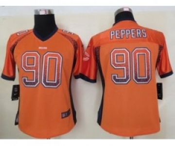 nike women nfl jerseys chicago bears #90 peppers orange[Elite drift fashion]