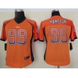 nike women nfl jerseys chicago bears #99 hampton orange[Elite drift fashion][hampton]