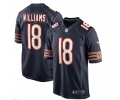 Youth Caleb Williams Chicago Bears #18 Blue Vapor Limited Blue