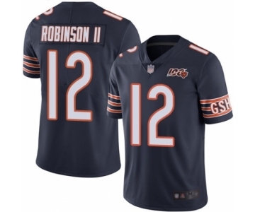 Youth Chicago Bears #12 Allen Robinson Navy Blue Team Color 100th Season Limited Football Jersey