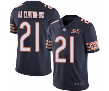 Youth Chicago Bears #21 Ha Clinton-Dix Navy Blue Team Color 100th Season Limited Football Jersey