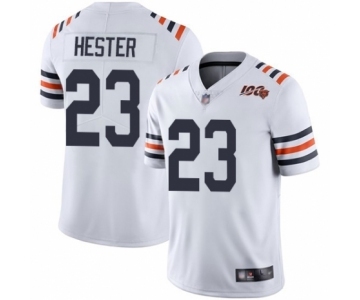 Youth Chicago Bears #23 Devin Hester White 100th Season Limited Football Jersey