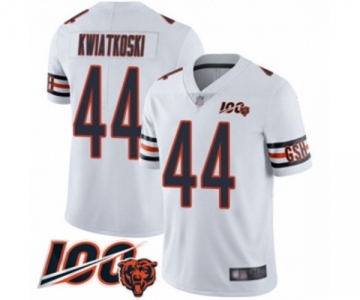 Youth Chicago Bears #44 Nick Kwiatkoski White Vapor Untouchable Limited Player 100th Season Football Jersey