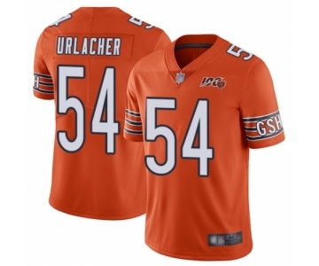 Youth Chicago Bears #54 Brian Urlacher Orange Alternate 100th Season Limited Football Jersey