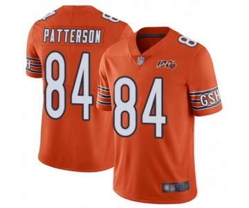 Youth Chicago Bears #84 Cordarrelle Patterson Orange Alternate 100th Season Limited Football Jersey