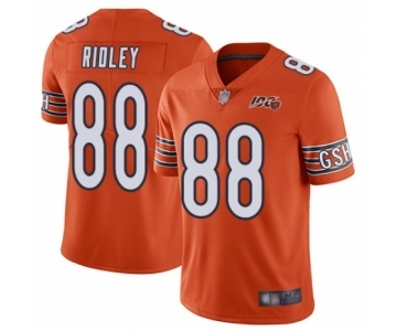 Youth Chicago Bears #88 Riley Ridley Orange Alternate 100th Season Limited Football Jersey