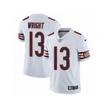 Youth Nike Chicago Bears #13 Kendall Wright Vapor Untouchable Limited White NFL Jersey