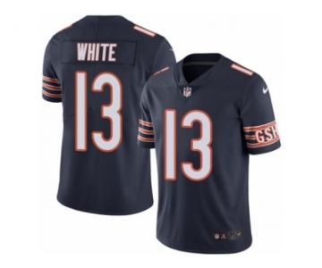 Youth Nike Chicago Bears #13 Kevin White Limited Navy Blue Rush NFL Jersey