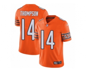 Youth Nike Chicago Bears #14 Deonte Thompson Limited Orange Rush Vapor Untouchable NFL Jersey