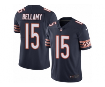 Youth Nike Chicago Bears #15 Josh Bellamy Navy Blue Team Color Vapor Untouchable Limited Player NFL Jersey