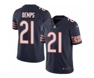 Youth Nike Chicago Bears #21 Quintin Demps Limited Navy Blue Rush NFL Jersey