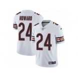 Youth Nike Chicago Bears #24 Jordan Howard Vapor Untouchable Limited White NFL Jersey