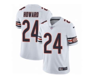 Youth Nike Chicago Bears #24 Jordan Howard Vapor Untouchable Limited White NFL Jersey