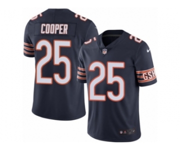 Youth Nike Chicago Bears #25 Marcus Cooper Limited Navy Blue Rush NFL Jersey