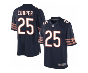 Youth Nike Chicago Bears #25 Marcus Cooper Limited Navy Blue Team Color NFL Jersey