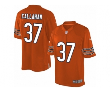 Youth Nike Chicago Bears #37 Bryce Callahan Limited Orange Alternate NFL Jersey