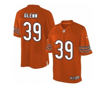 Youth Nike Chicago Bears #39 Jacoby Glenn Limited Orange Alternate NFL Jersey